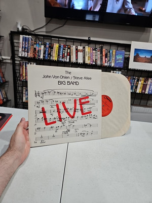 The John Von Ohlen / Steve Allee BIG BAND LIVE   SEALED LP Jazz Vinyl Record NOS