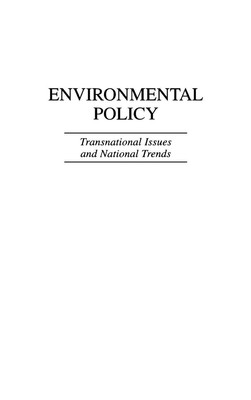Lynton K. Caldwell (u. a.) | Environmental Policy | Buch | Englisch (2000)
