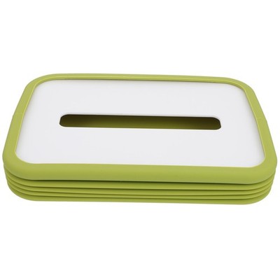 Taschentuchbox-Halter aus Silikon, faltbar, einziehbar, für Zuhause