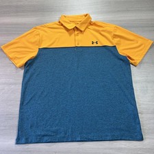 Under Armour Shirt Mens XL The Playoff Polo HeatGear Golf Performance Athletic