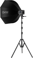 GVM SD80S 80W COB Video Light Kit, 5600K Continuous Lighting for Photography wit