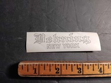 BEHNING NEW YORK Piano Fallboard Decal