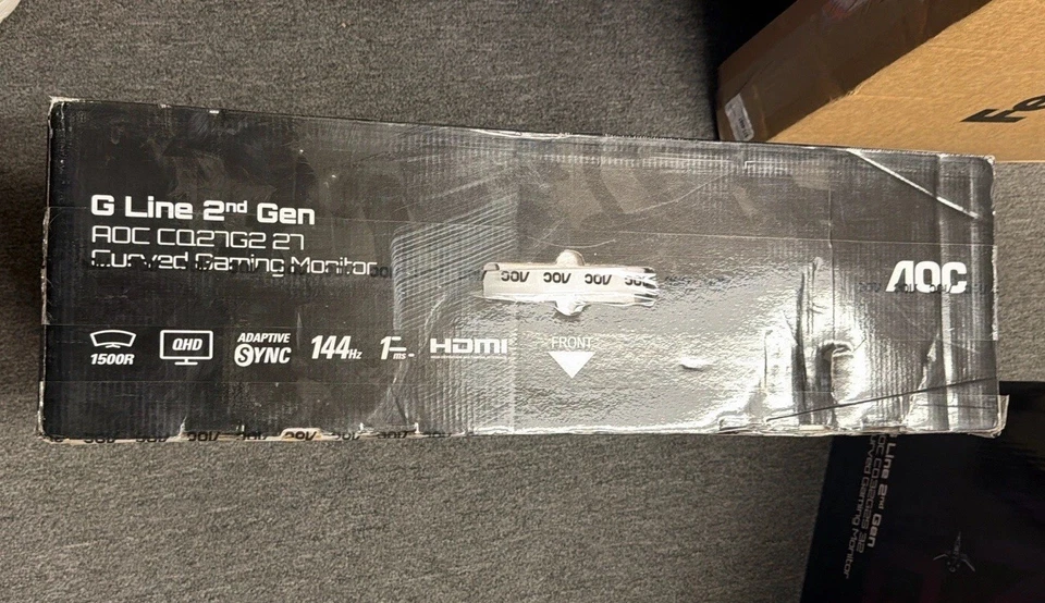 Gaming Monitor Frameless AOC CQ27G2 27" Super Curved QHD 2K, Height adjustable - Image 3 of 4