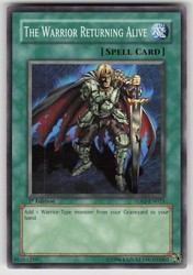 The Warrior Returning Alive SD5-EN025 1st Edition Common Yu-Gi-Oh