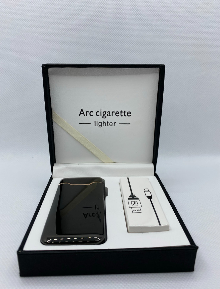 USB Plasma Arc Lighter &ndash; Windproof Flameless Electric Lighter Gift Box