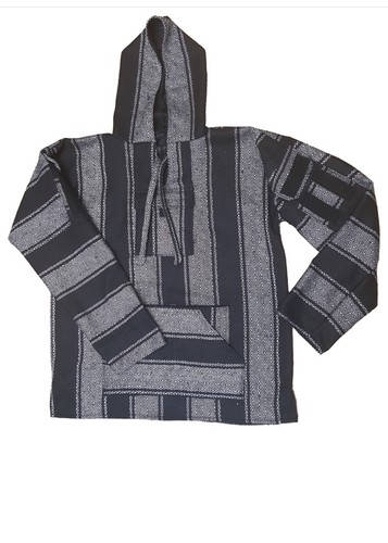 Gnarco All Skill No Luck Drug Rug Cali Combat Hoodie Black White Sweatshirt Med - Picture 3 of 4