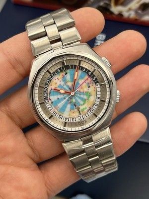 Edox Geoscope 42, Globe Dial Ref. 200170 | eBay