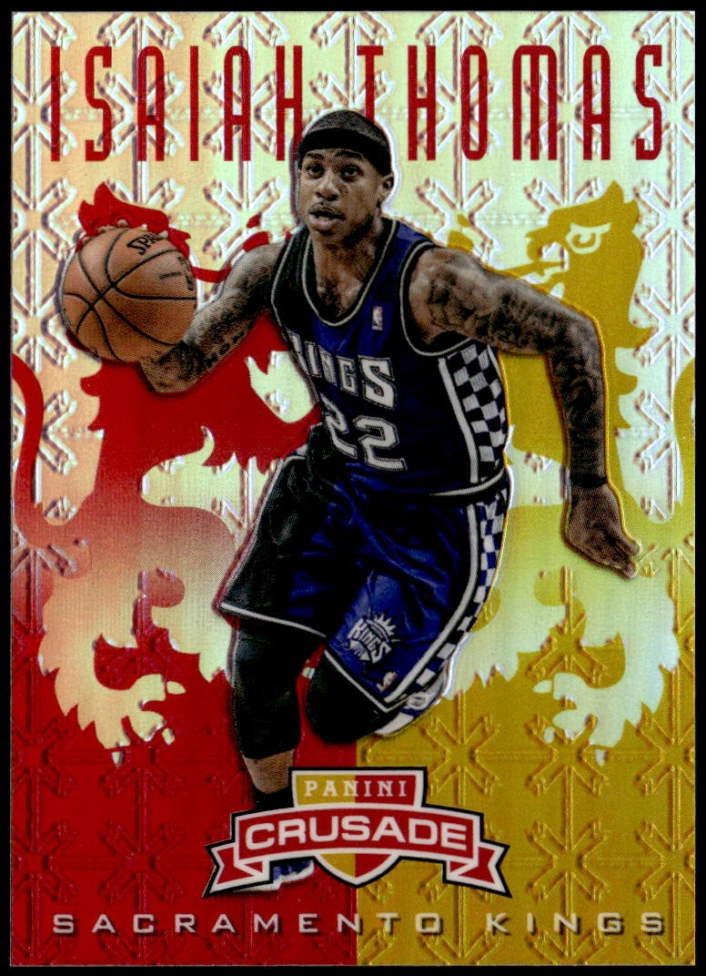 2012-13 Panini Crusade #48 Isaiah Thomas Crusade Red #/99 E1