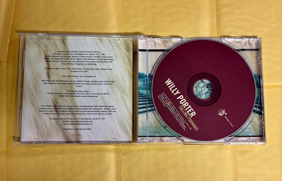 Falling Forward by Porter, Willy (CD, 1999) 657036101623 | eBay Falling Forward by Porter, Willy (CD, 1999) 657036101623 | eBay