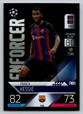 2022-23 Topps Match Attax UEFA Champions & Europa Leagues #145 Franck Kessie