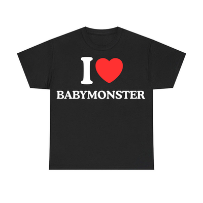 BABYMONSTER WORLD TOUR T-SHIRT FOR FAN: I LOVE PHARITA ASA AHYEON