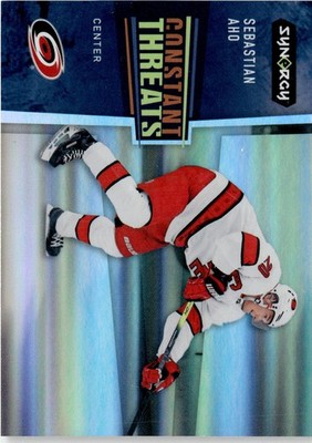 2020-21 Upper Deck Synergy #CT-4 Sebastian Aho Constant Threats
