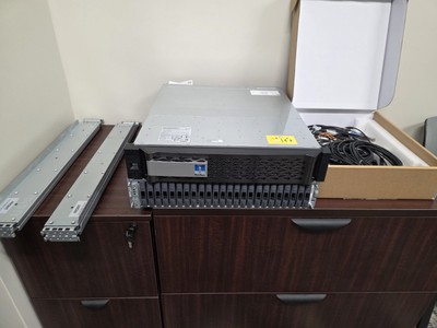 NetApp FAS2750 HA System w/ DS224C Shelf   48x 1.8TB 10K SAS Drives   60TB