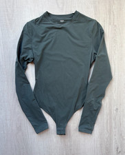 SKIMS - Fits Everybody Long Sleeve Bodysuit - Women M - Green