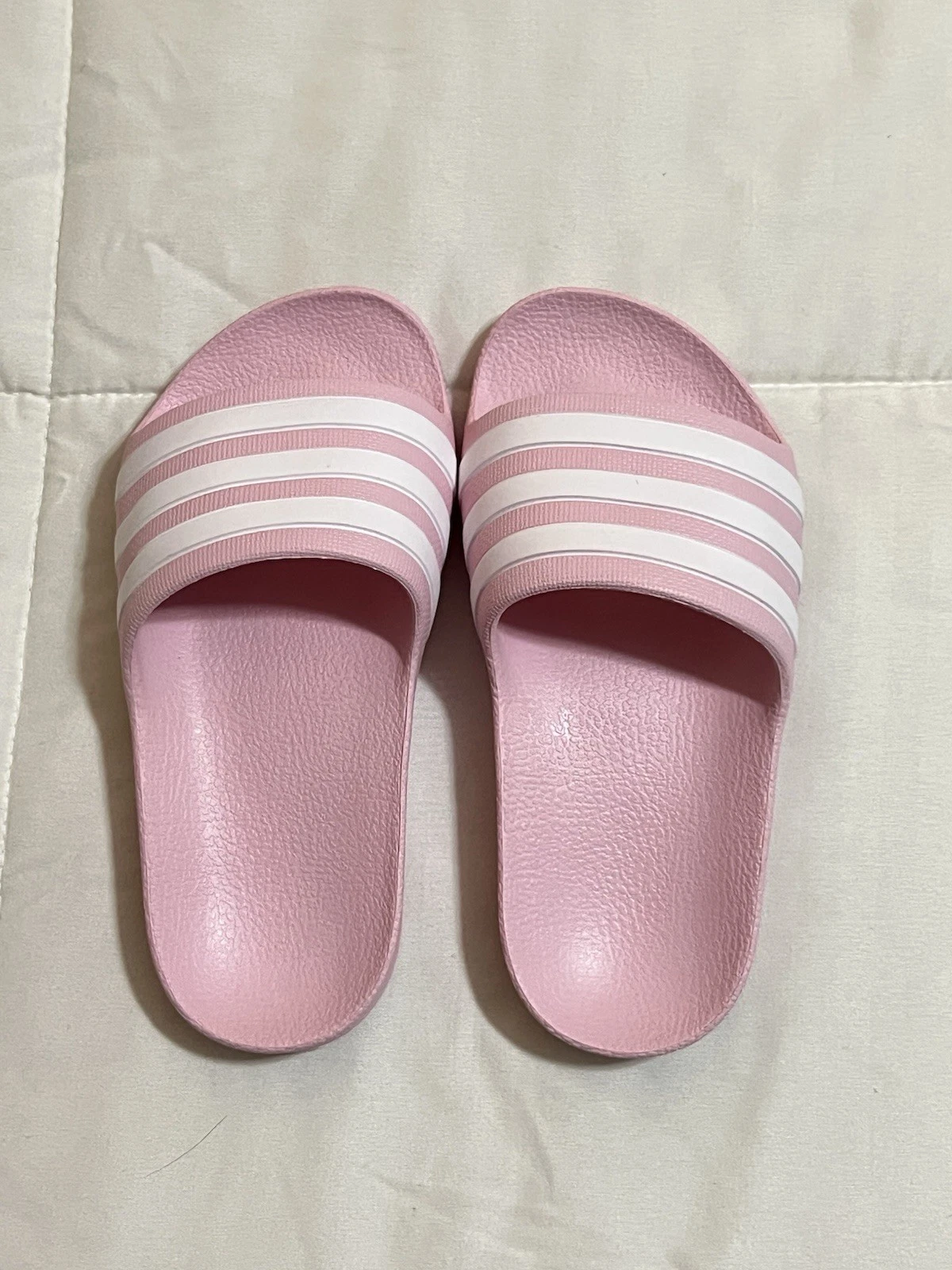 Sandali Adidas Adilette Aqua K colore quasi rosa bambino taglia 11K