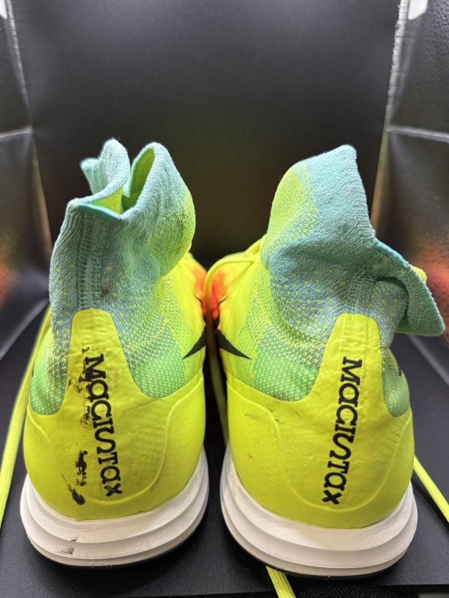 2016 Nike Magista x Indoors Boots Neon Yellow, Rainbow Mens UK 9.5