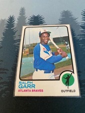 1973 Topps - Ralph Garr #15 - FREE SHIPPING