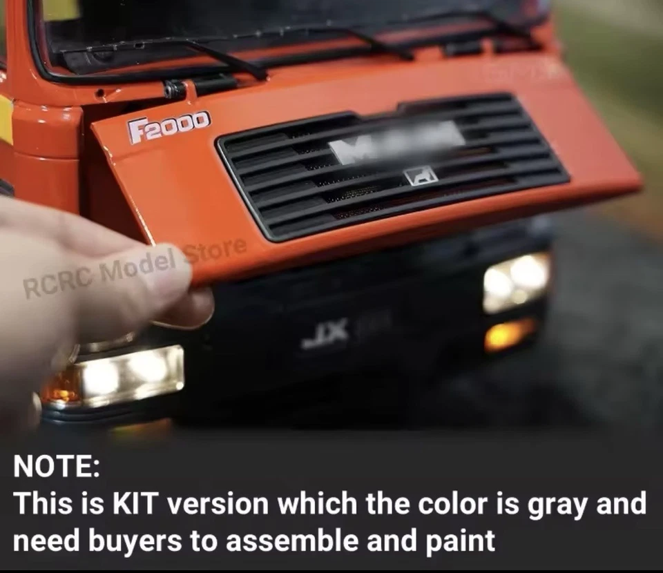 CAMION RC MAN JX F2000 1/14 kit - Immagine 4 di 4