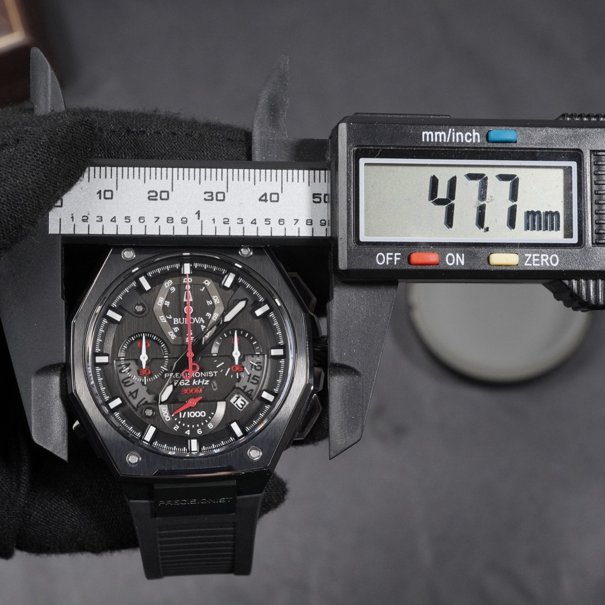 Bulova 98B858 1/1000 chronograph precisionist series X watch