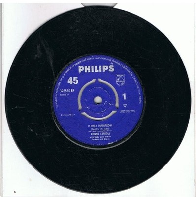 Ronnie Carroll - If Only Tomorrow Could Be Like Today / Think Of Her  - J34z