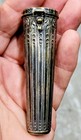 Antique Victorian Vesta Match Matchsafe Silverplate Ornate