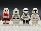 LEGO Star Wars Minifigure Lot Clone Trooper Boba Fett Shock Trooper Bossk — photo 4