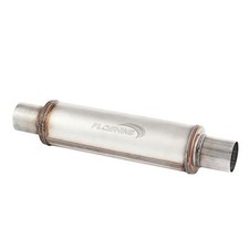 Exhaust Muffler Universal Stainless Steel Straight Through Design,Resonator