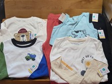   NWT Garanimals Toddler Boy 6pc Mix  Match Bundle Size 24M / 2T - Bear Dino...