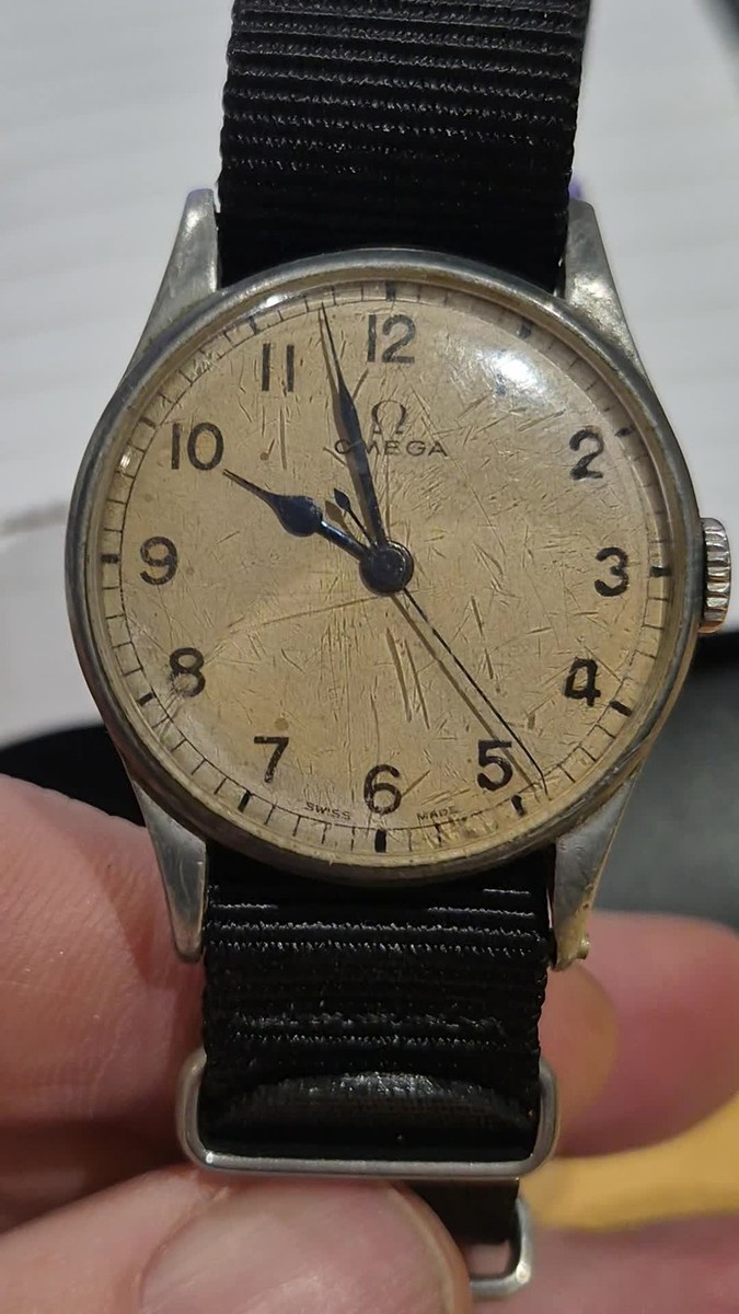 RARE Omega Ref 2292 British Military Issue Wrist Watch c1943 | eBay