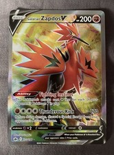 Galarian Zapdos V Full Art 173/198 Chilling Reign Ultra Rare Holo on eBay