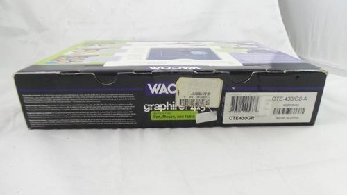 Vintage Wacom Graphire3 4x5 USB Tablet - Graphite Gray (CTE-430GR) - Picture 3 of 3