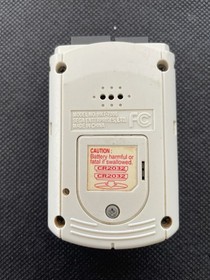 Original Dreamcast Visual Memory Unit VMU White HKT-7000