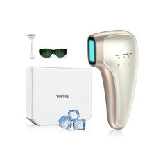 Painless IPL Laser Hair Removal for Women  Men, 39 F Sapphire Ice Cooling
