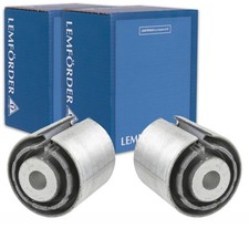 2X LEMFÖRDER QUERLENKERLAGER BUCHSE UNTEN VORNE AUßEN HINTEN passend für AUDI E-