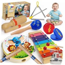 Toddler Musical Instruments for Kids, Baby Musical Toys for Toddlers 1-3,