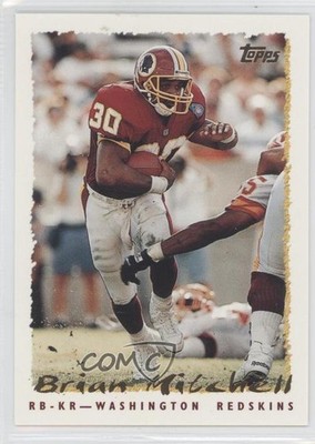 1995 Topps Brian Mitchell #325 0a0