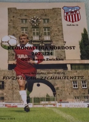 2023/24 Reg Nord Ost FSV Zwickau - ZFC Meuselwitz