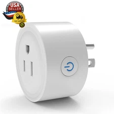 Wifi Smart Plug | Compatible with Alexa & Google Home | Wifi Outlet for Remote C