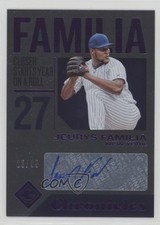 2018 Panini Chronicles Purple 25/99 Jeurys Familia #CA-JE Auto 0zg4
