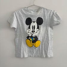 Vintage Mickey Co Disney Mickey Mouse Heather Gray Graphic T-Shirt M