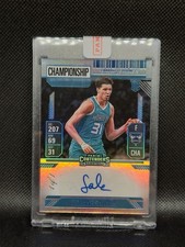 2024-25 panini silhouette basketball Championship Ticket Tidjane Salaun 1/1 Auto