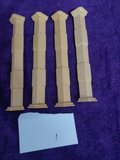 Playmobil Victorian Mansion 5300 Wall Corner Parts X4 Beige