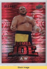 2024 Upper Deck Allure AEW Red Pulsar Samoa Joe #72 READ 5yy
