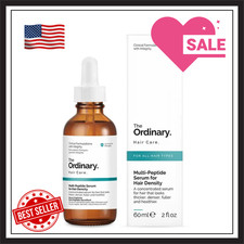 The Ordinary Multi-Peptide Hair Serum For Hair Density 60ml New in Box 