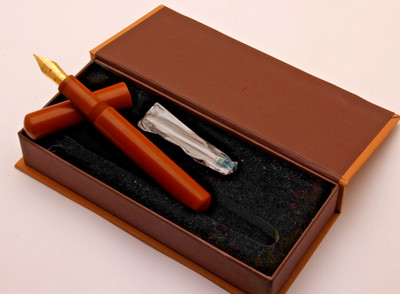 Kanwrite Mammoth Jumbo Size Ebonite Desk Fountain Pen New With Box