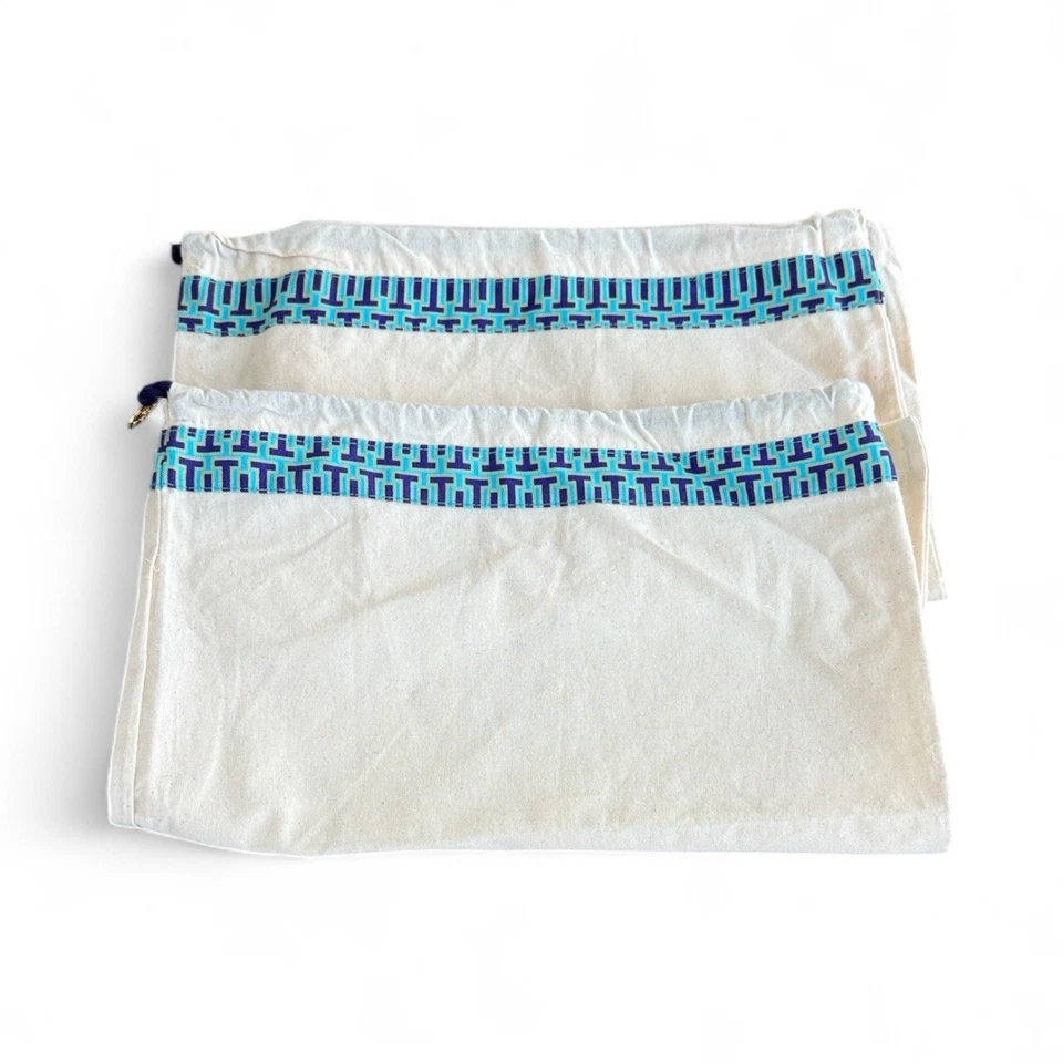 "Paquete de 2 bolsas antipolvo Tory Burch de 12""x15""" Foto 3 de 4