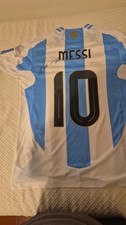 Signed Lionel Messi Argentina Player Issue / Match Worn-Issued Jersey - COA