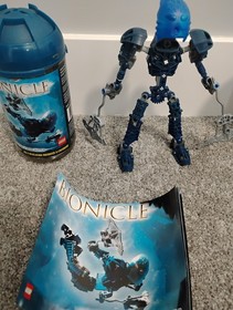 LEGO BIONICLE: Nokama (8602) and Whenua (8603), used, good condition