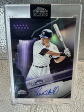 2026 Topps Chrome Black Paul Oneill Auto /75 Yankees