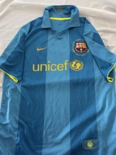 Nike FC Barcelona Camp Nou 1957-2007 Blue Yellow Soccer Jersey